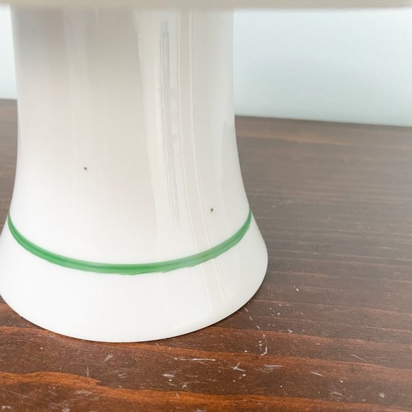 SOLD Vintage Japanese Porcelain Strawberry Cake Stand 10in - Picture 6 of 8